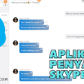 Aplikasi Penyadap Chat & Call Skype (OwnSpy)